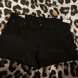 New with tags black Gap jeans shorts